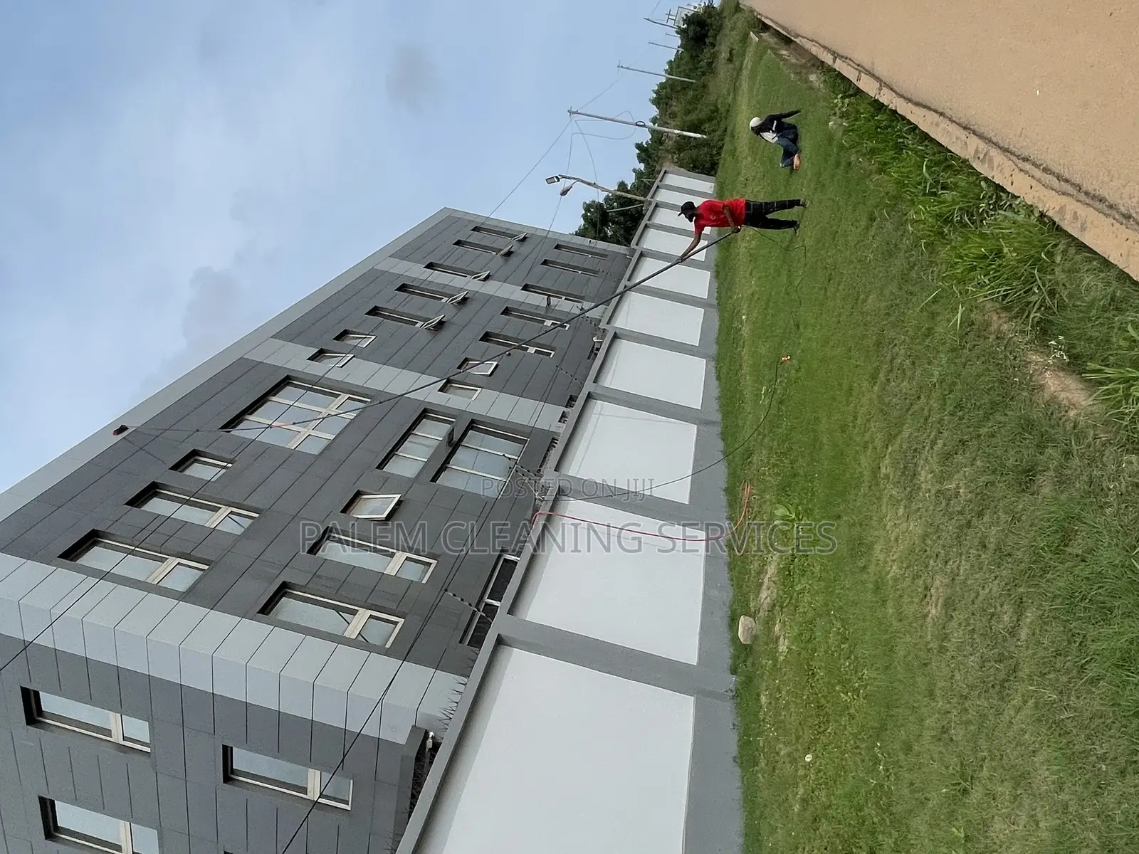 Tall Building Cleaning