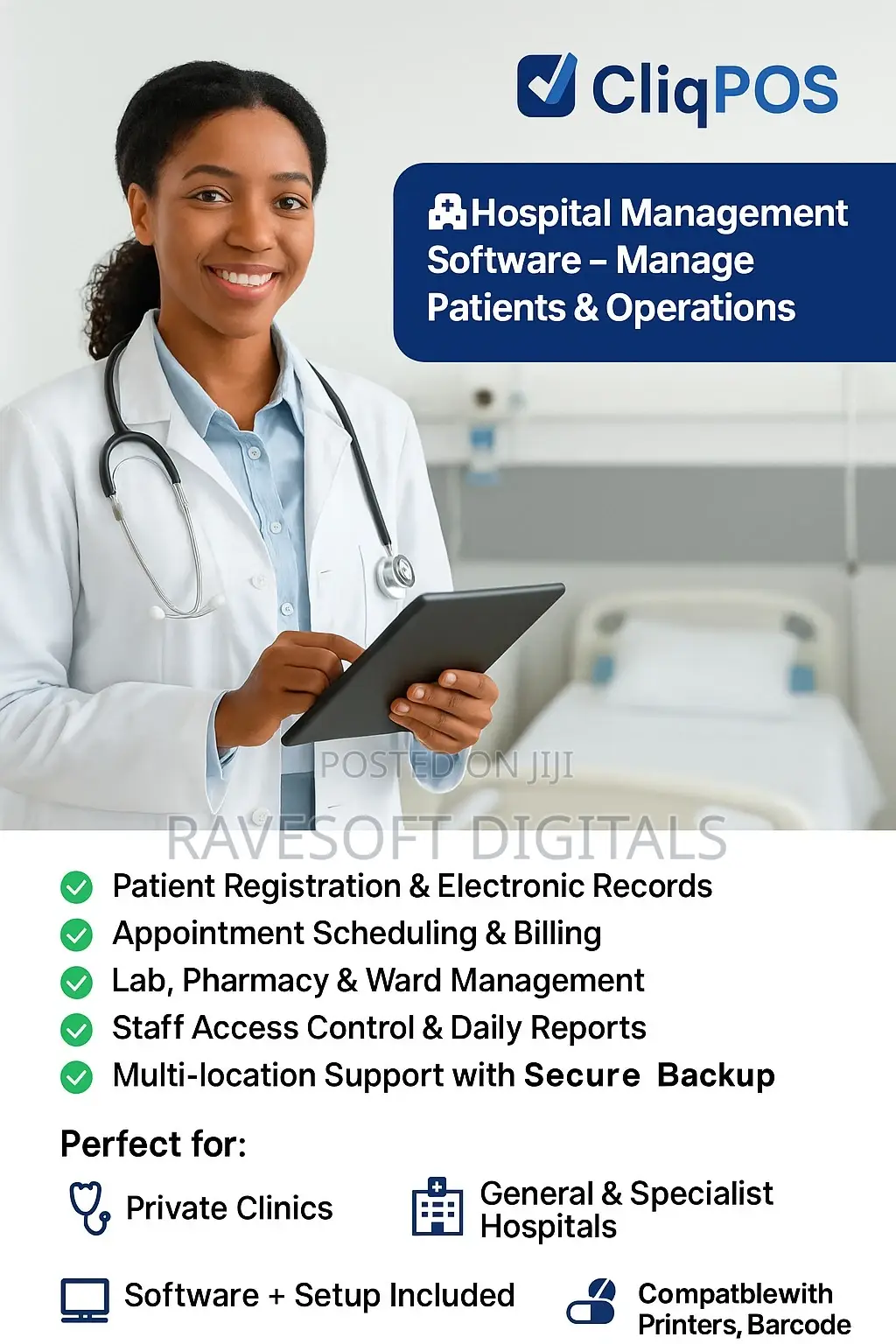 Hospital Management Software – Manage Patients Easily!