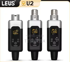 U2 Uhf Wireless Mic Converter for Condenser and Dynamic Mics
