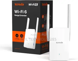 Photo - Tenda Wireless Range Extender Wi-Fi 6 Dual Band A23
