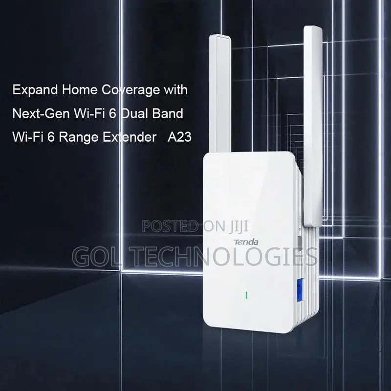 Tenda Wireless Range Extender Wi-Fi 6 Dual Band A23