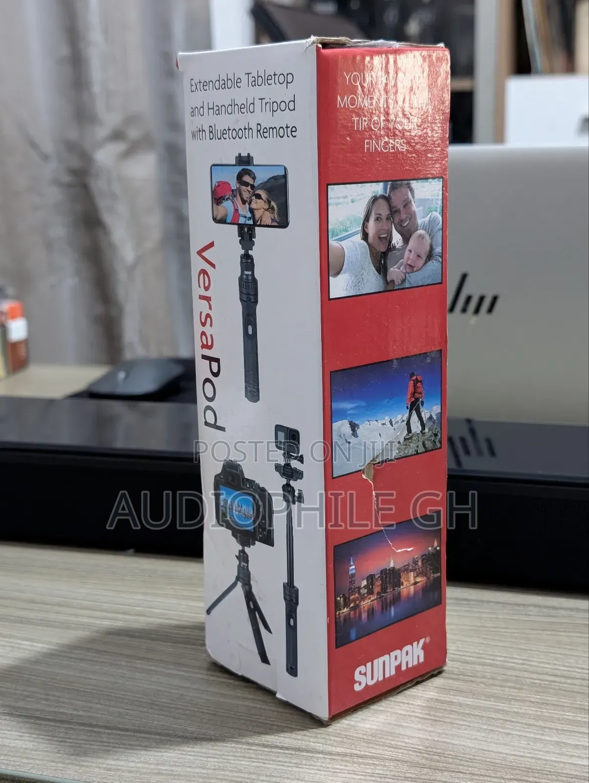 Sunpak Versapod Tripod With Bluetooth Remote Control