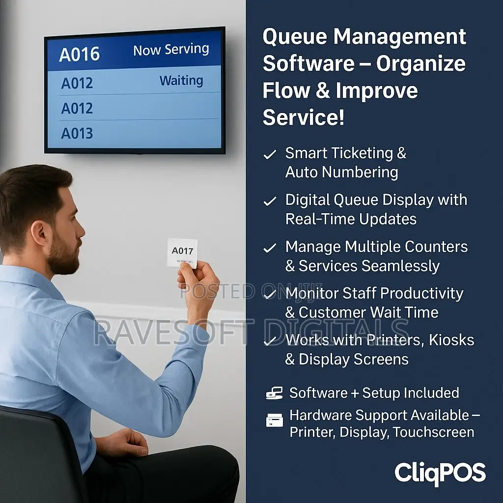 Queue Management Software – Improve Service!