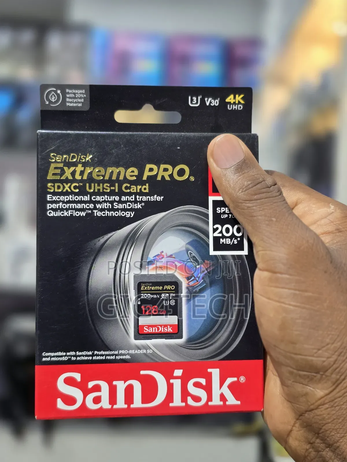 Sandisk Extreme Pro 512gb 200mbps SDXC Uhs-I Sd Card in Accra ...
