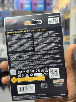 Sandisk Extreme Pro 512gb 200mbps SDXC Uhs-I Sd Card