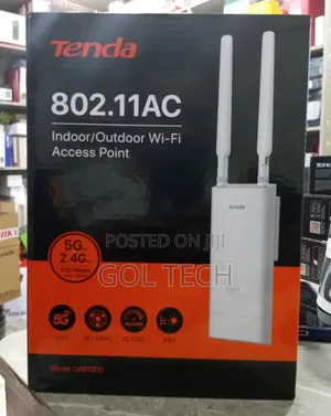 Tenda Wireless Access Point Dual Band Indoor/Outdoor Oap1200