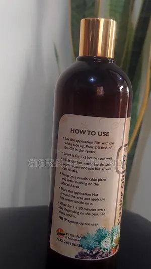 Organic Pure Cold-Pressed Castor Oil, 500ml