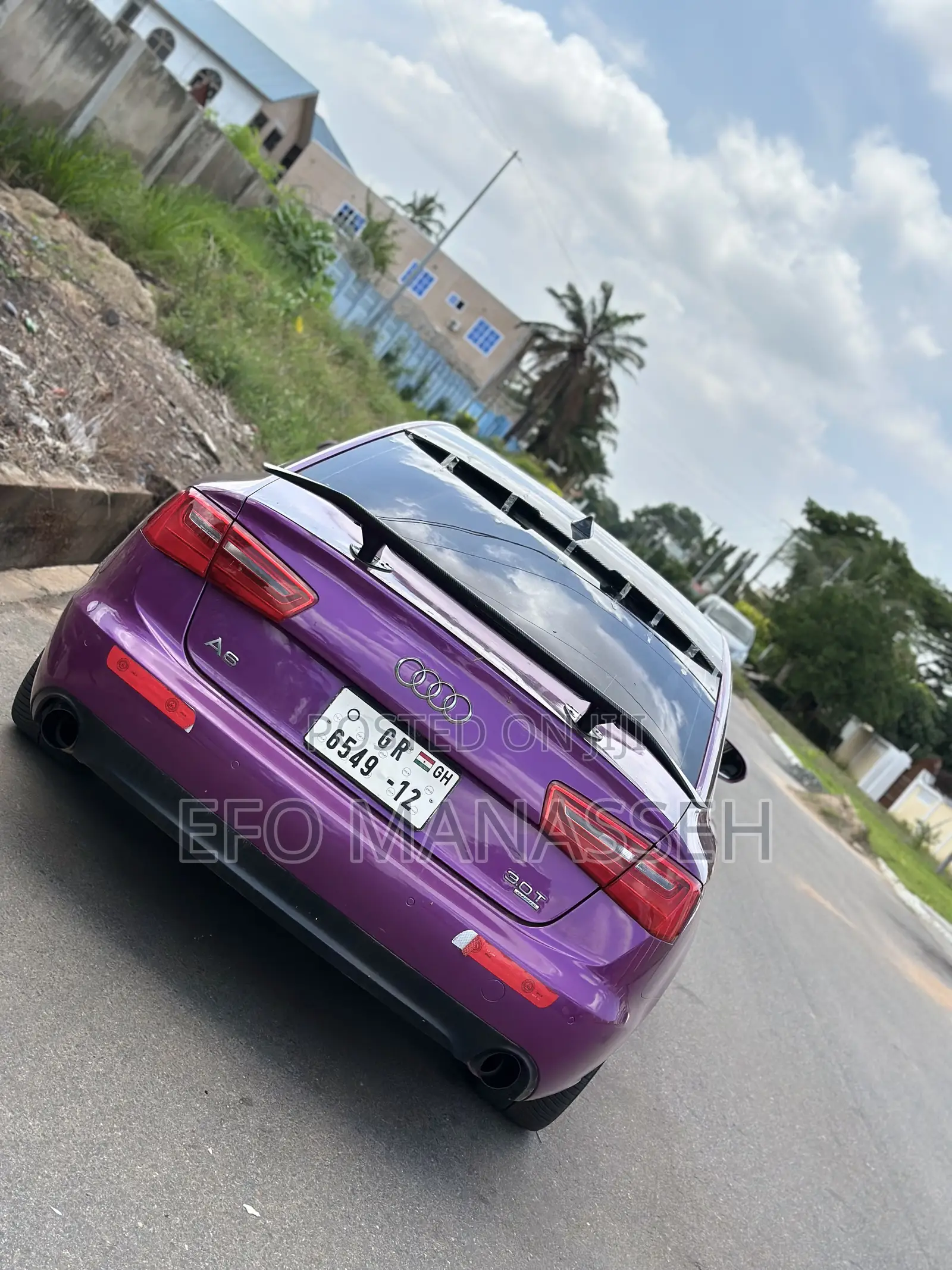 Audi A6 3.0 TDI Quattro 2012 Purple