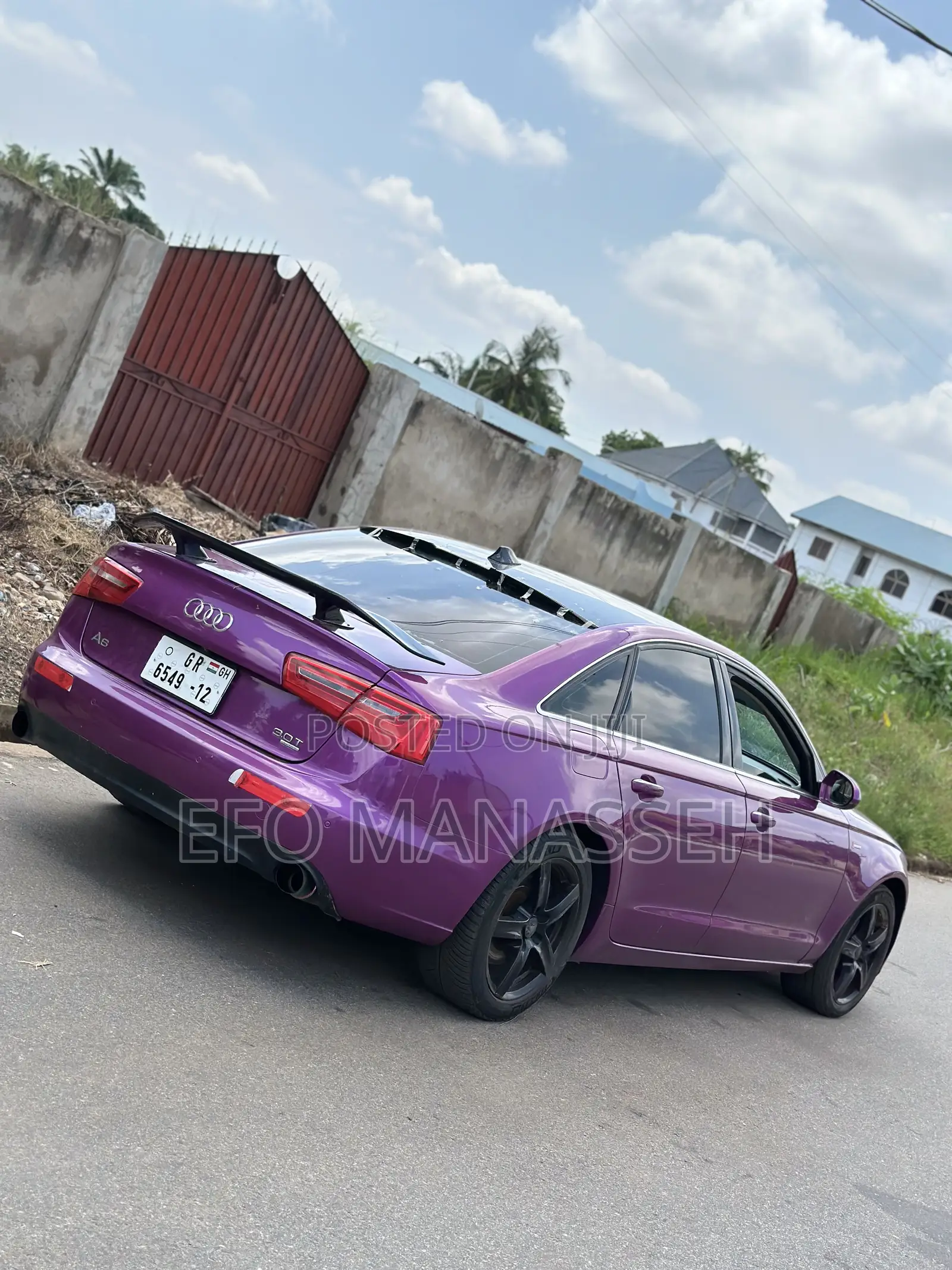 Audi A6 3.0 TDI Quattro 2012 Purple