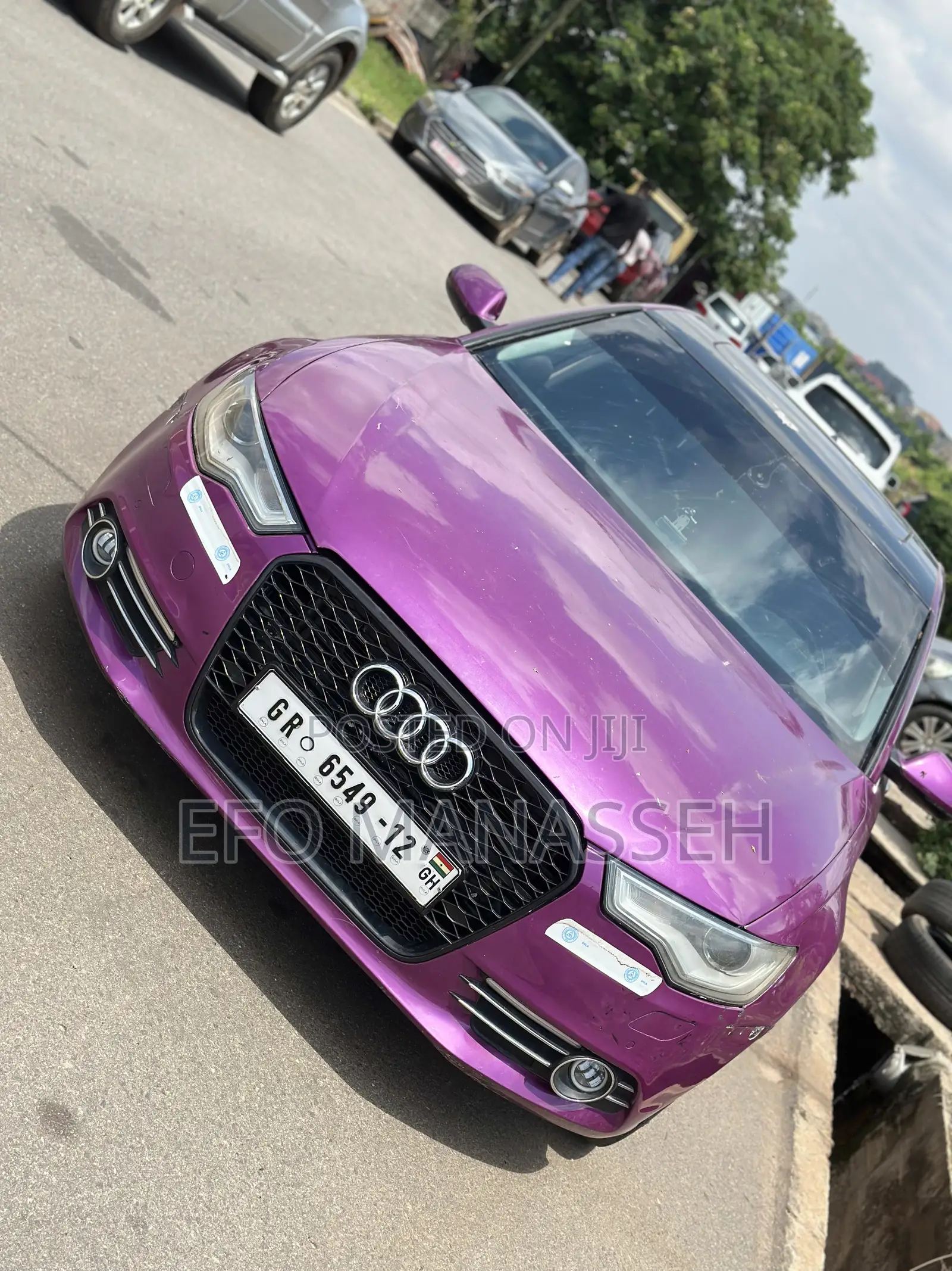 Audi A6 3.0 TDI Quattro 2012 Purple