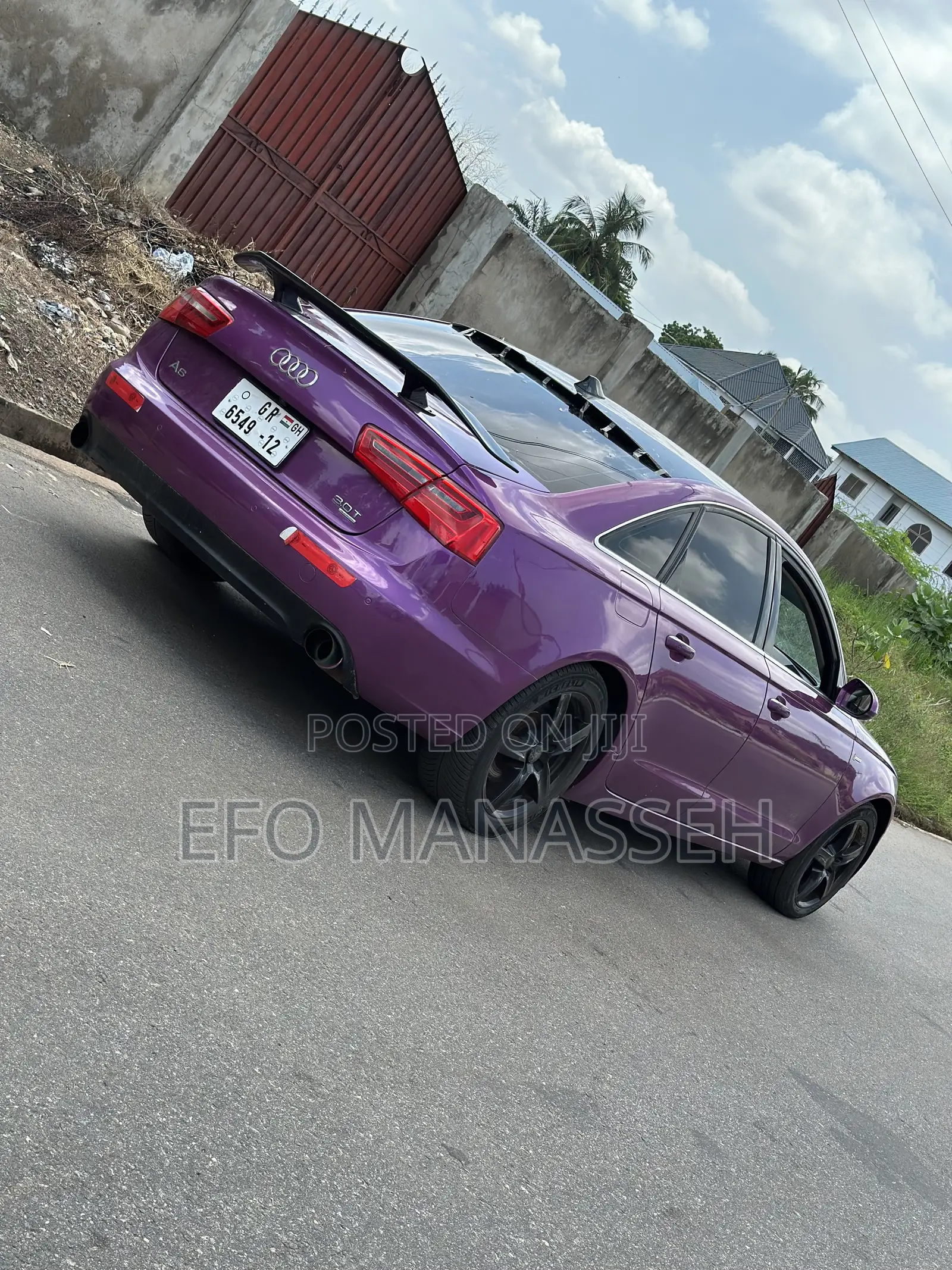 Audi A6 3.0 TDI Quattro 2012 Purple