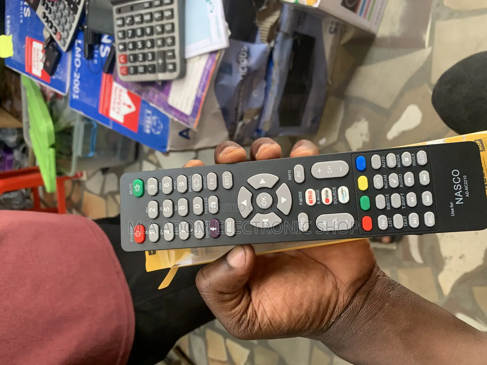 Nasco Tv Remote Control