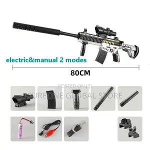 M416 Guns Electric Manual 2 Modes Rifle Sniper Automatic