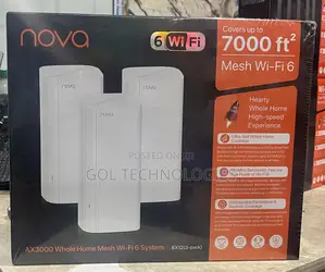 Photo - Tenda Nova Mx12(3-Pack) Ax3000 Whole Home Mesh Wi-Fi 6