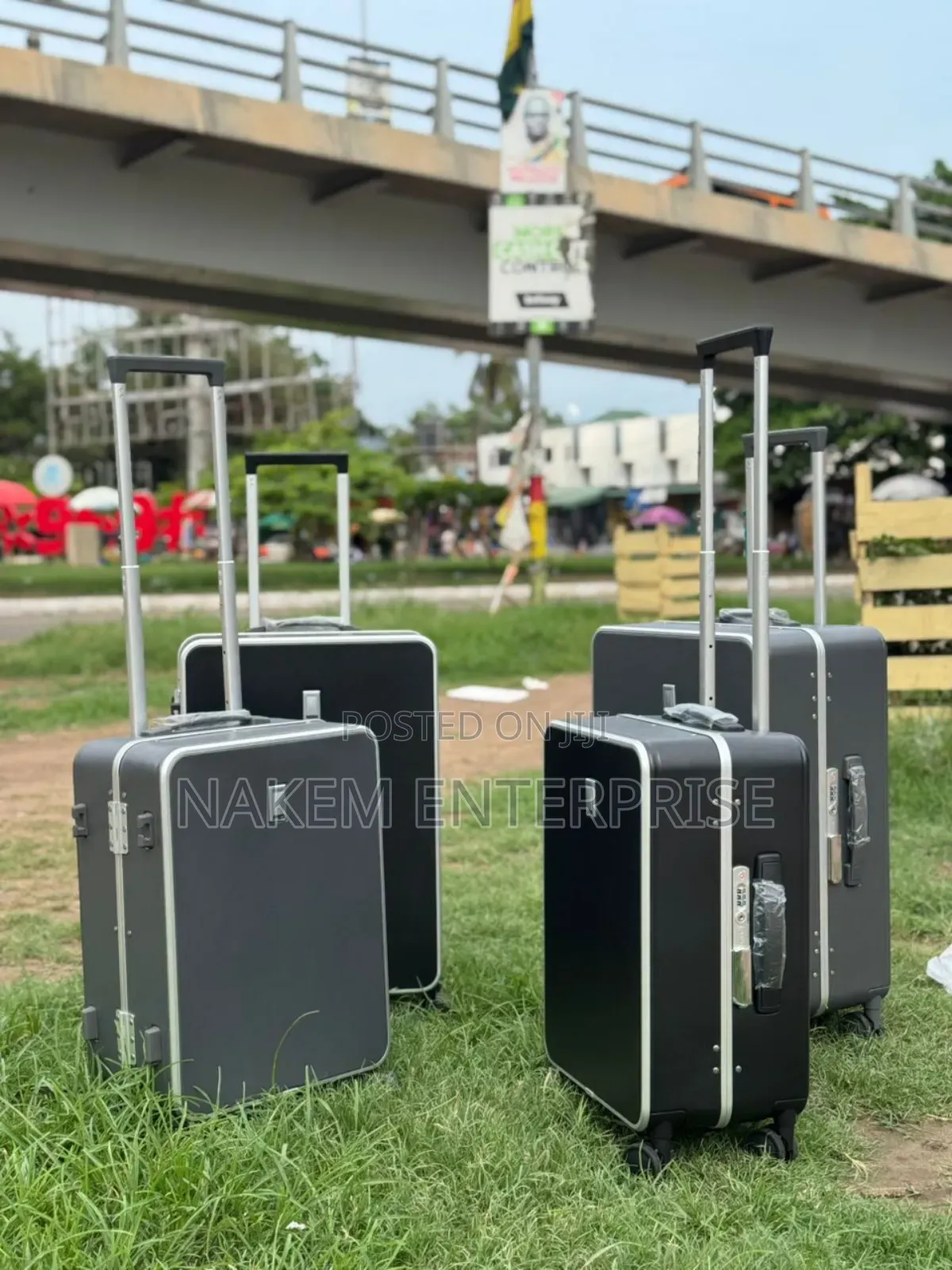 Aluminium Frame Pc Suitcase Carry on Spinner Wheels Luggage