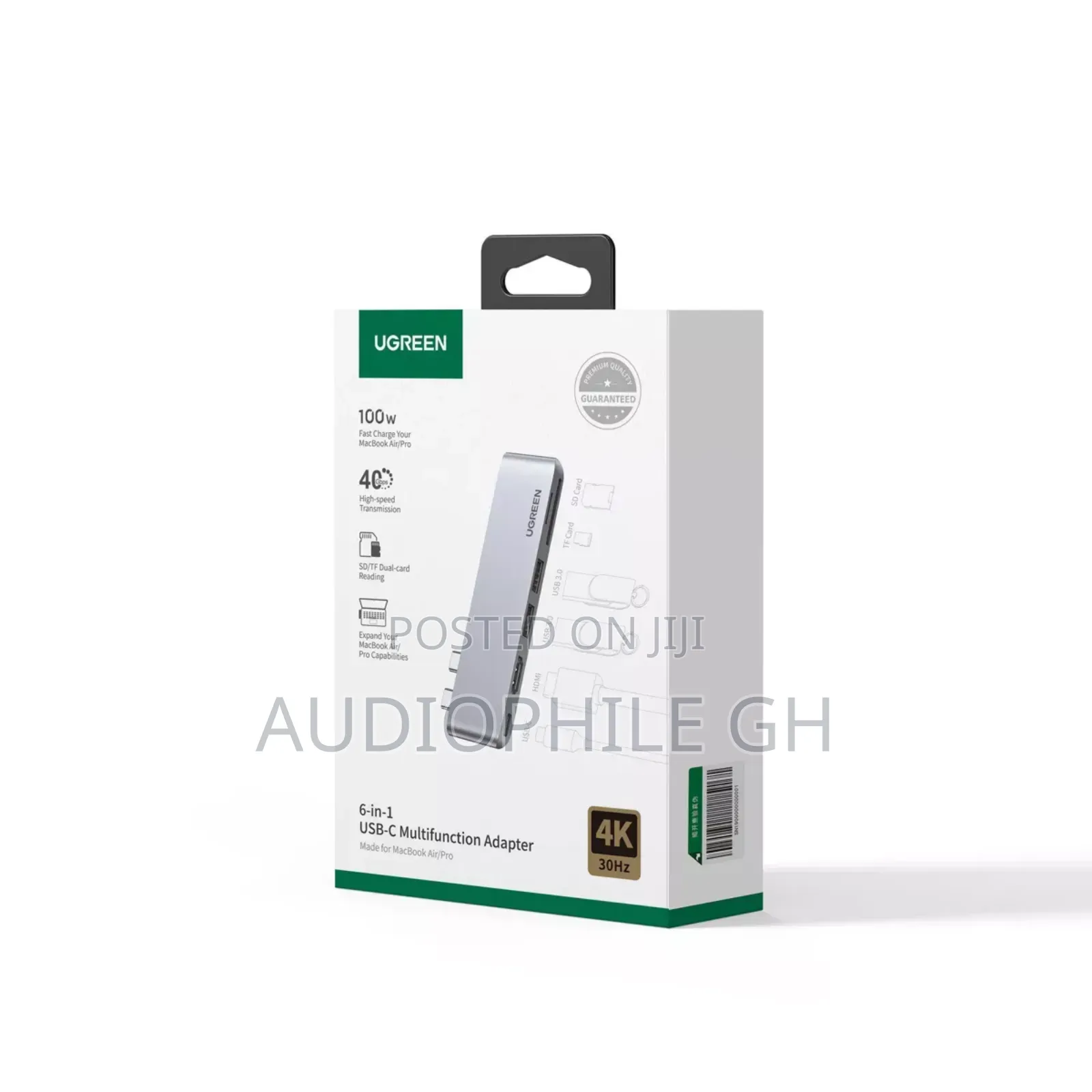 Ugreen 6-in-1 Usb-C Multifunction Adapter