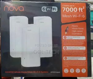 Photo - Tenda Nova Mx12 Ax3000 Whole Home Mesh Wi-Fi 6 System