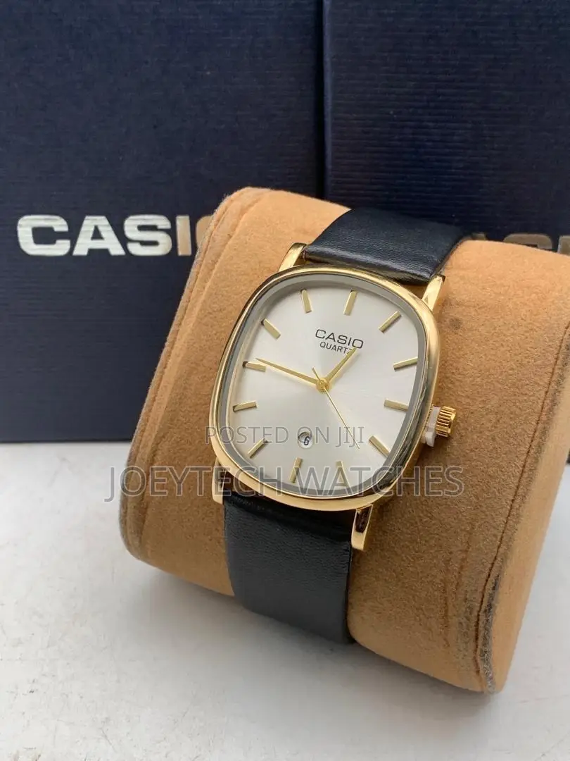 Latest Casio Leather Model Watch