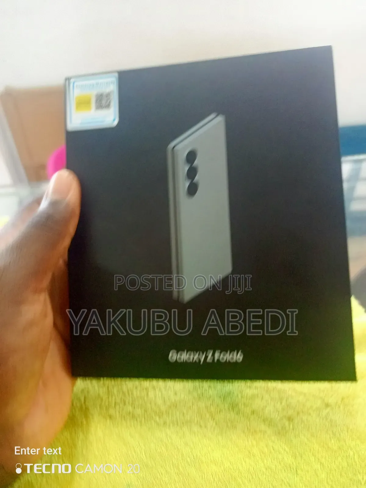 New Samsung Galaxy Z Fold6 256 GB Black