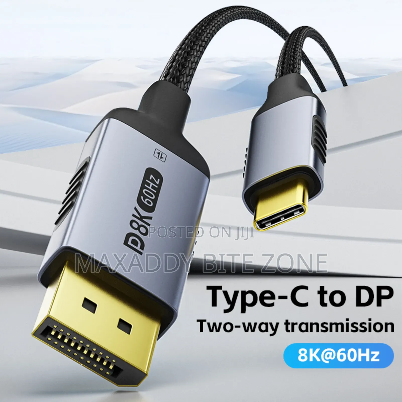 3m Type C To Displayport 2.1 Cable 8k@60hz 4k@144hz