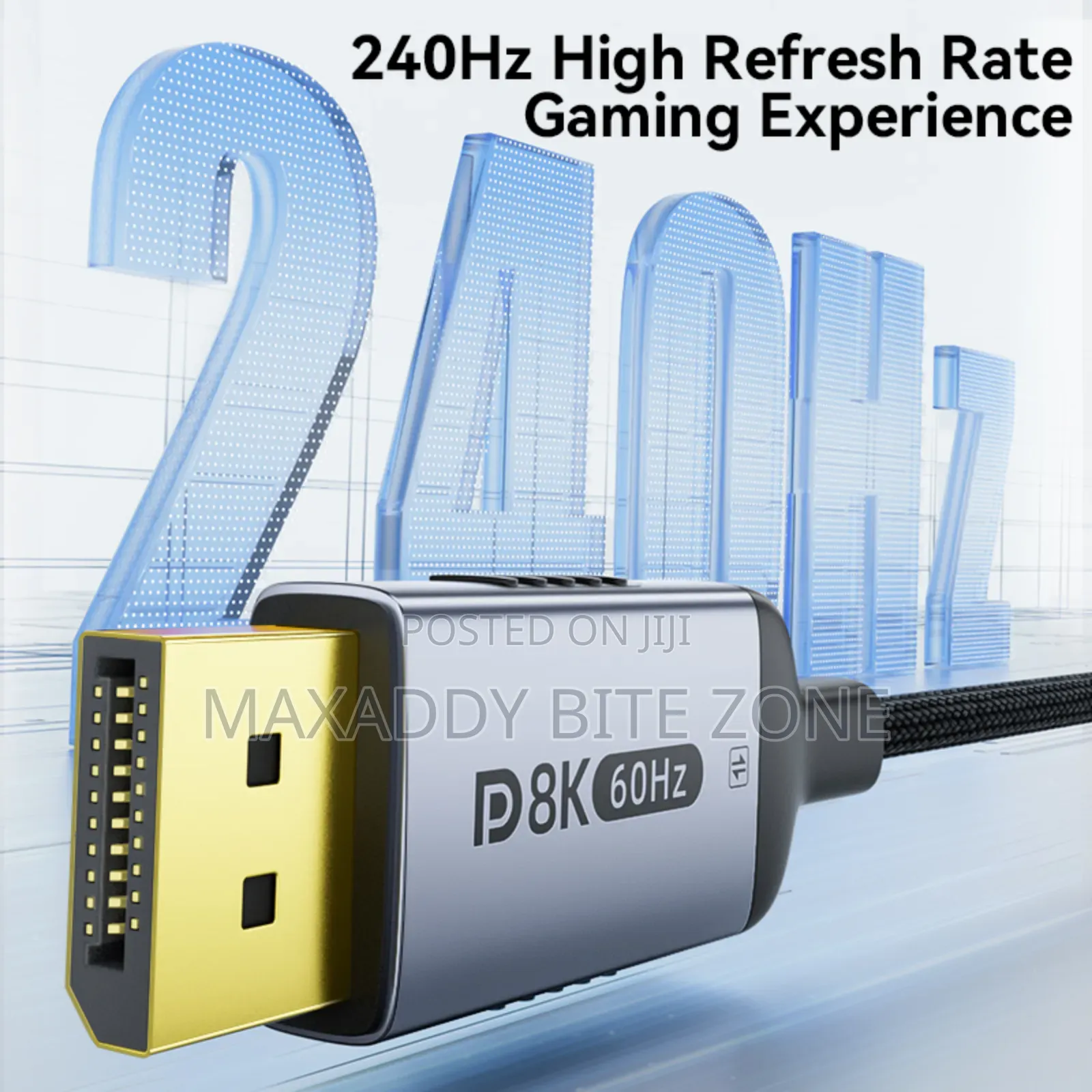 3m Type C To Displayport 2.1 Cable 8k@60hz 4k@144hz
