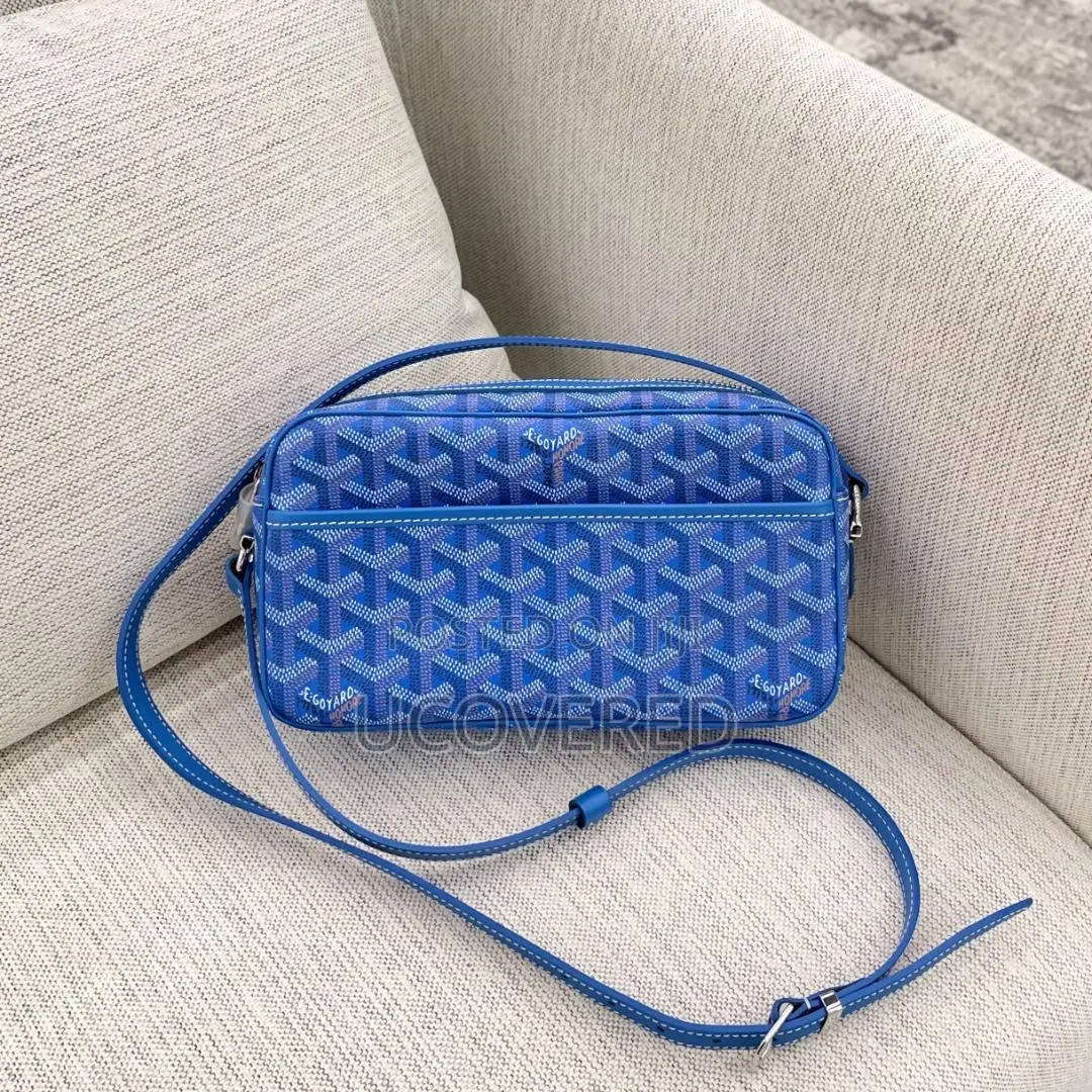 Goyard Crossbody Leather Shoulder Bag With Strap