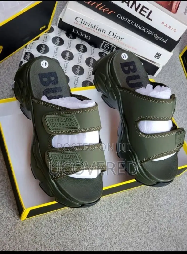 Buffalo Open Toe Waterproof Slide Sandal