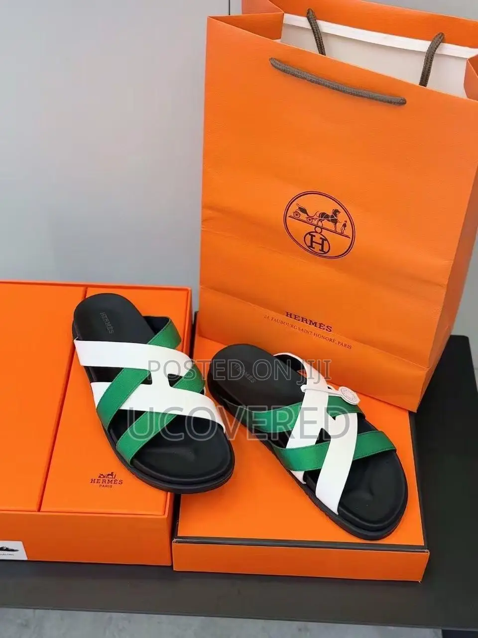Hermes Men’S Slippers Breathable Flip Flops Outdoor Sandal