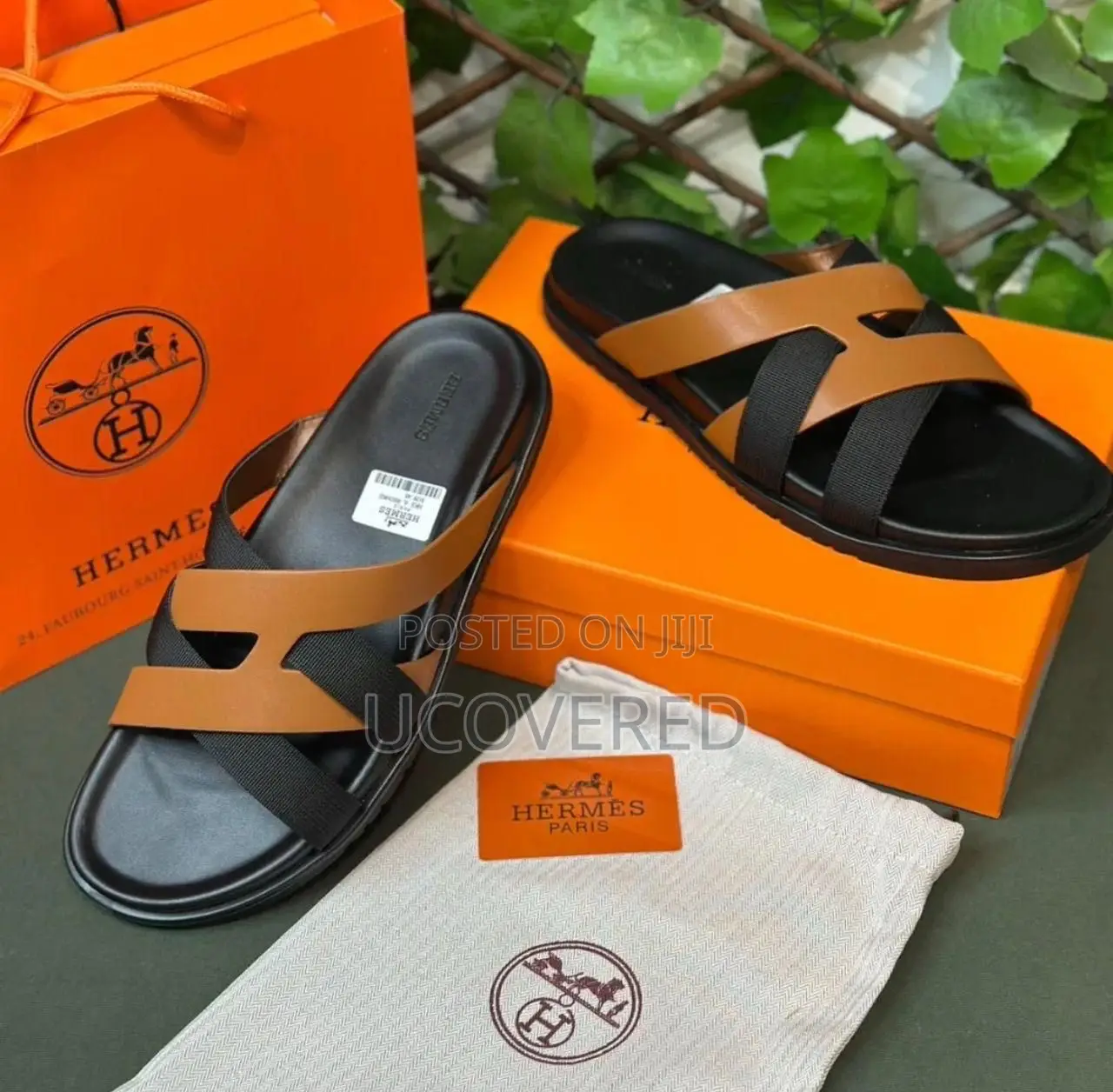Hermes Men’S Slippers Breathable Flip Flops Outdoor Sandal