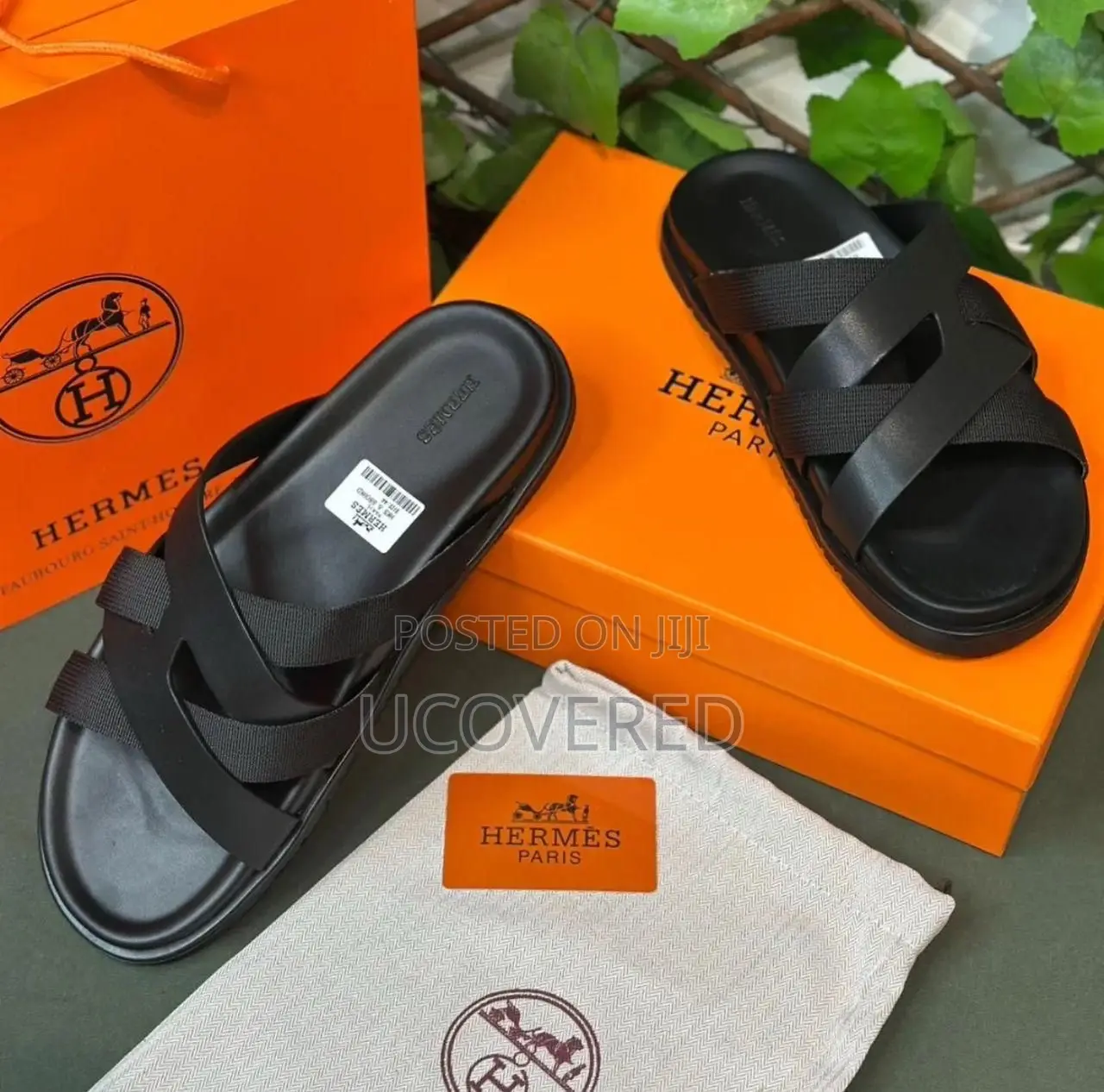 Hermes Men’S Slippers Breathable Flip Flops Outdoor Sandal
