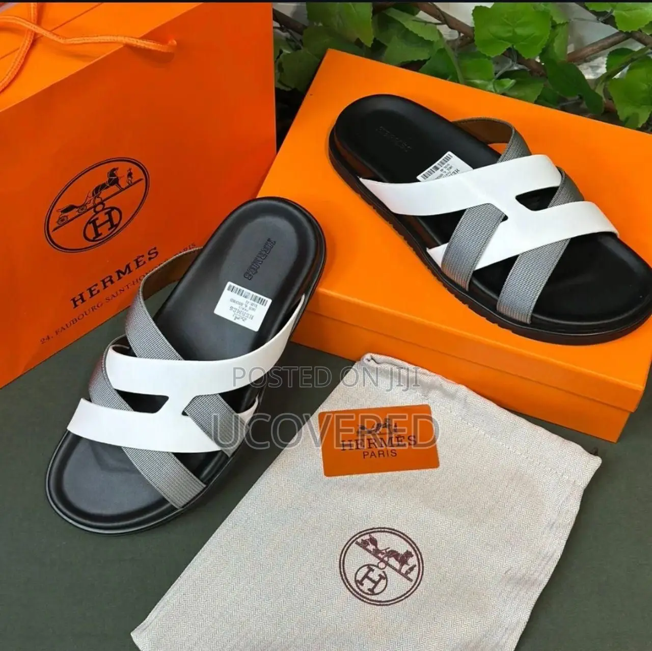 Hermes Men’S Slippers Breathable Flip Flops Outdoor Sandal