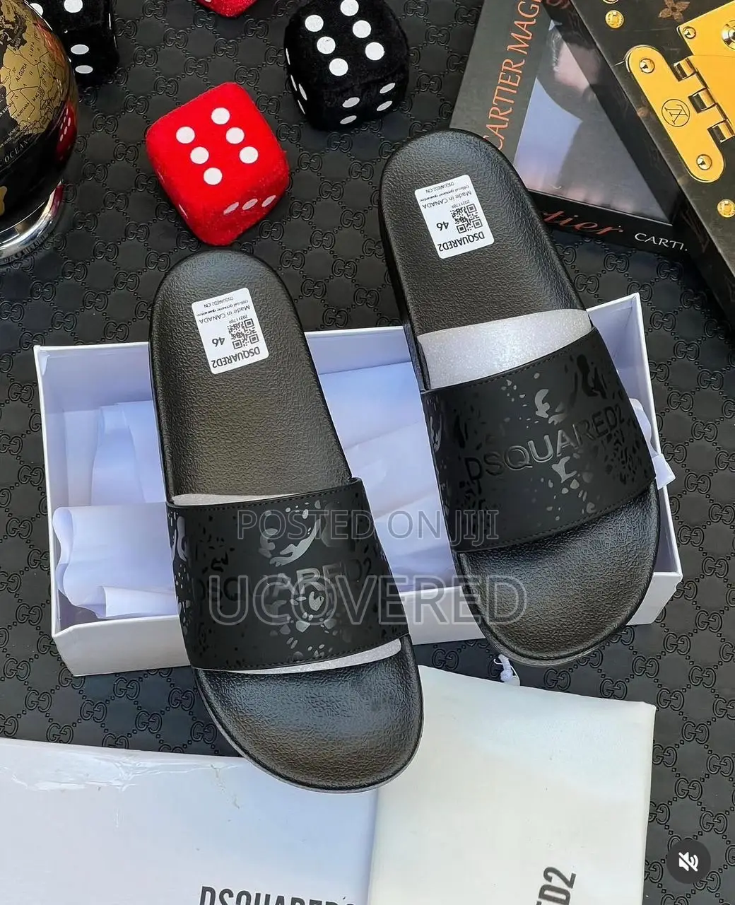 Dsquare2 Comfort Slide Sandal/Slippers