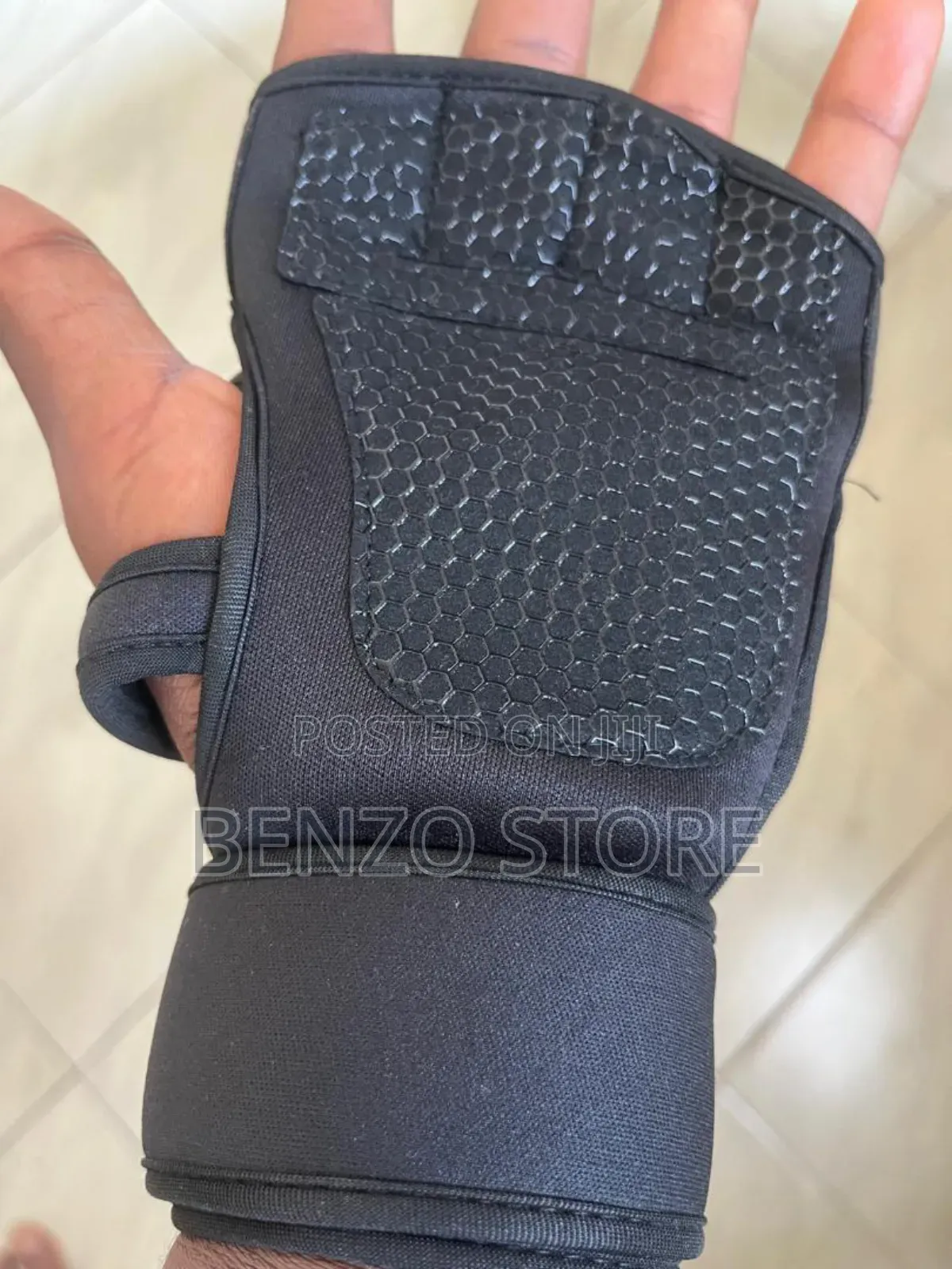 Original Leather Hand Gloves for Gym and Motor Riders