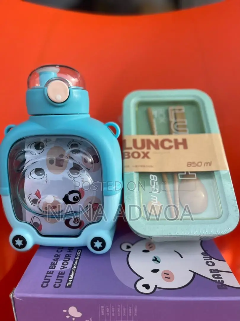 Kids Bowl and Bottle Set