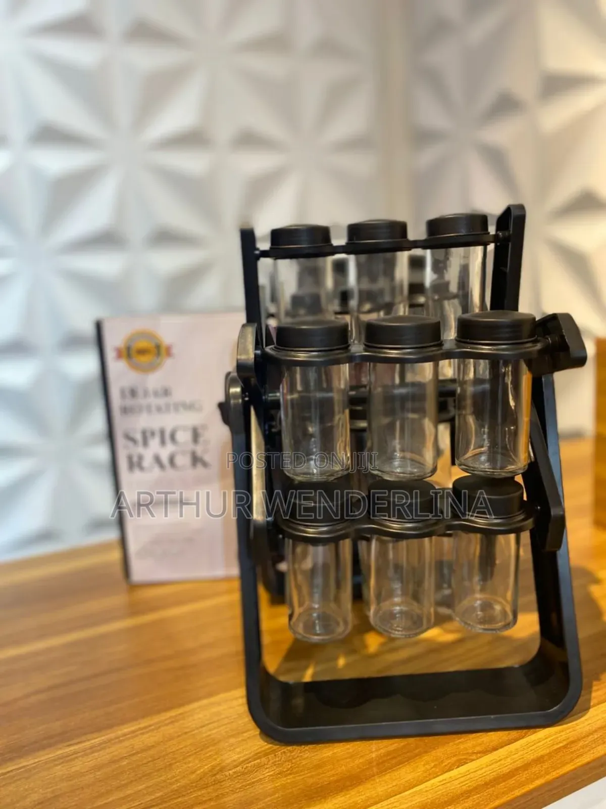Rotating Stylish Spice Rack