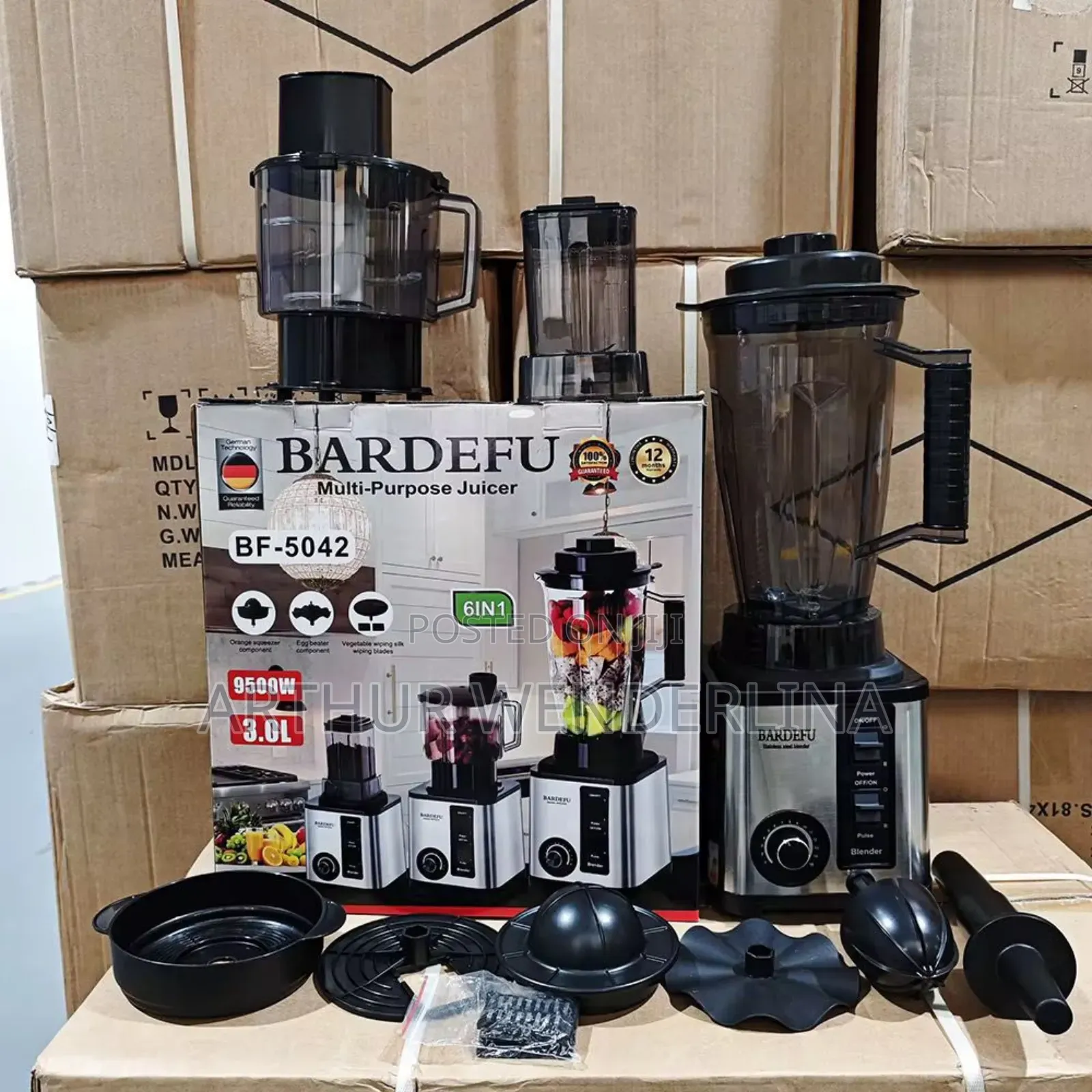 Bardefu 3 in 1 Blender