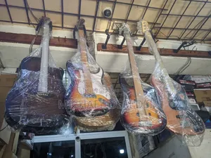 Acoustic, Lead and Base Guitar