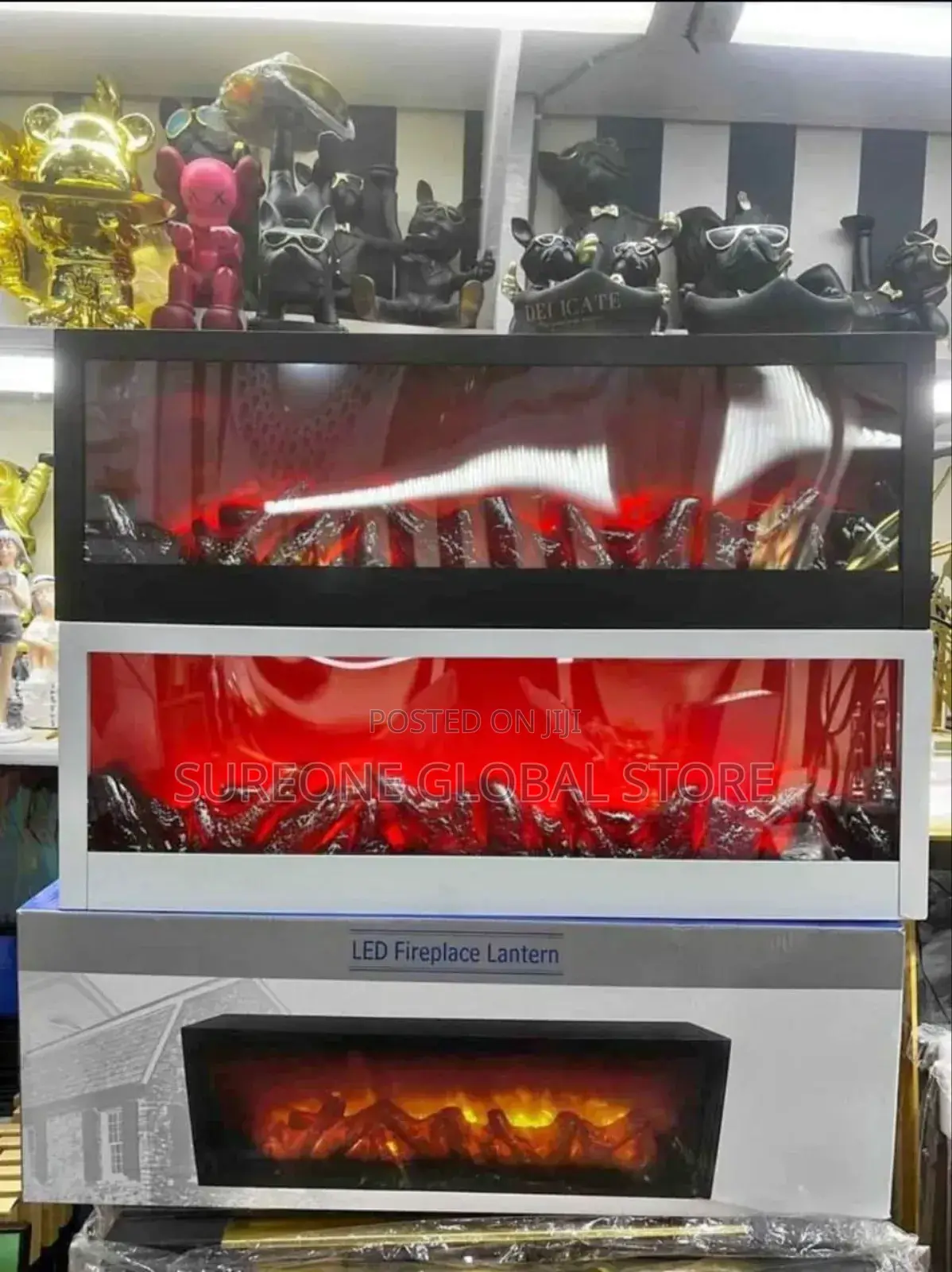 3d Simulated Fireplaces Flame Lamp