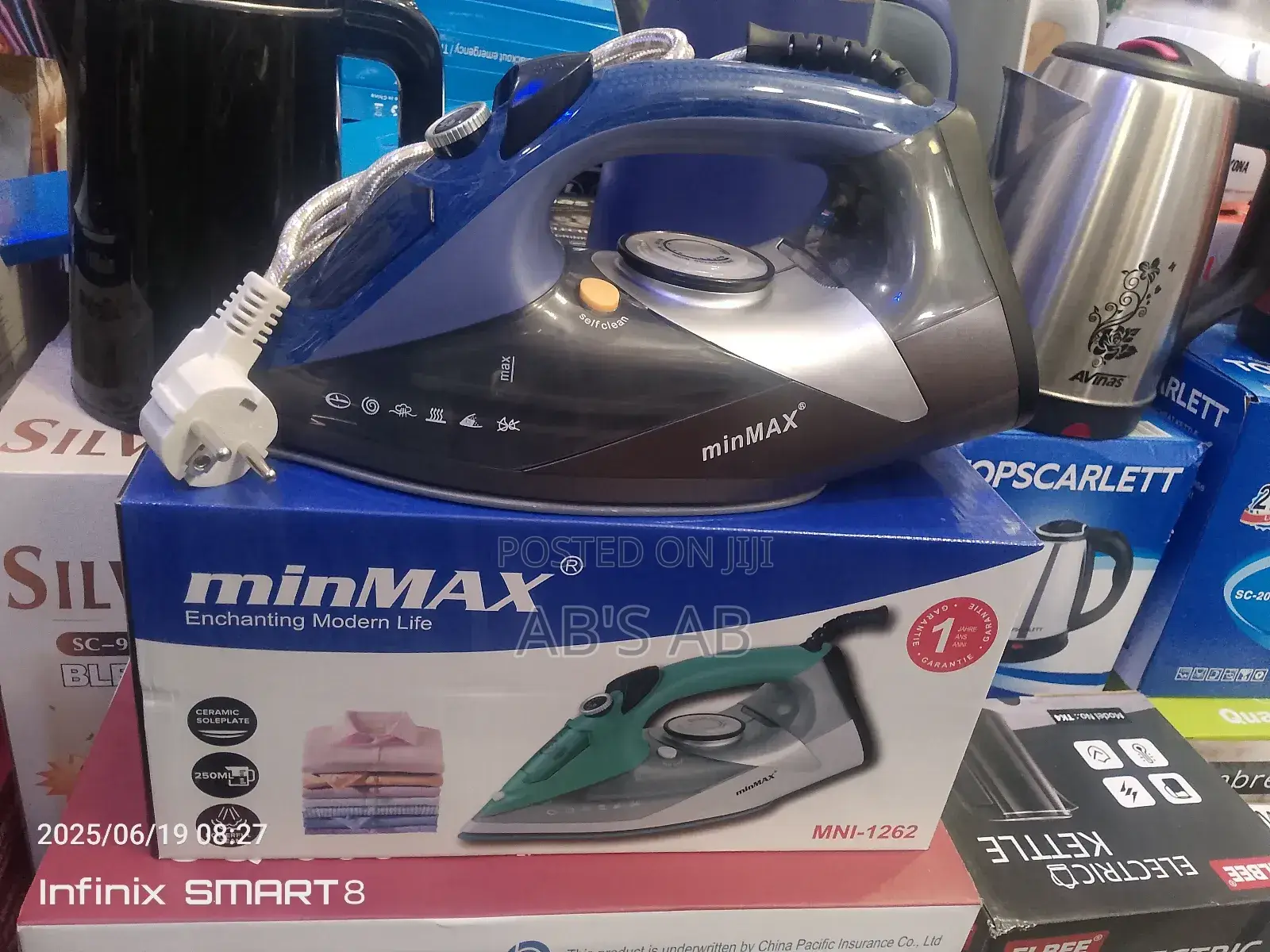 Minmax Steam Iron
