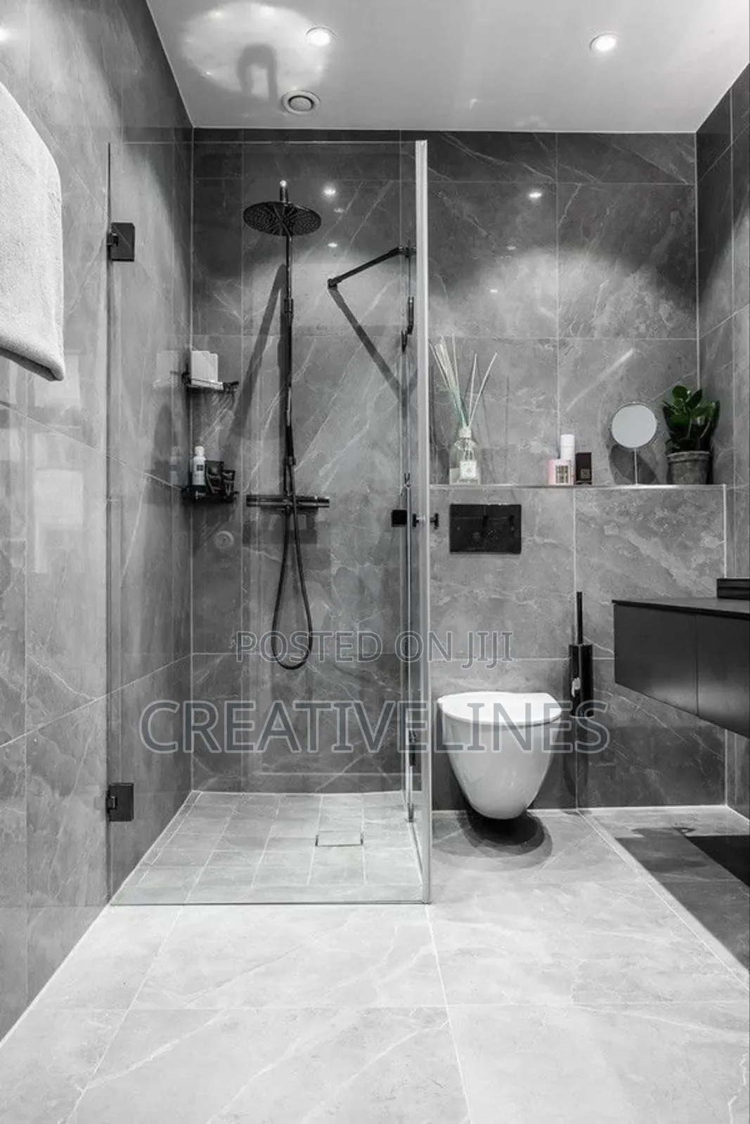 Washroom Interior Deco