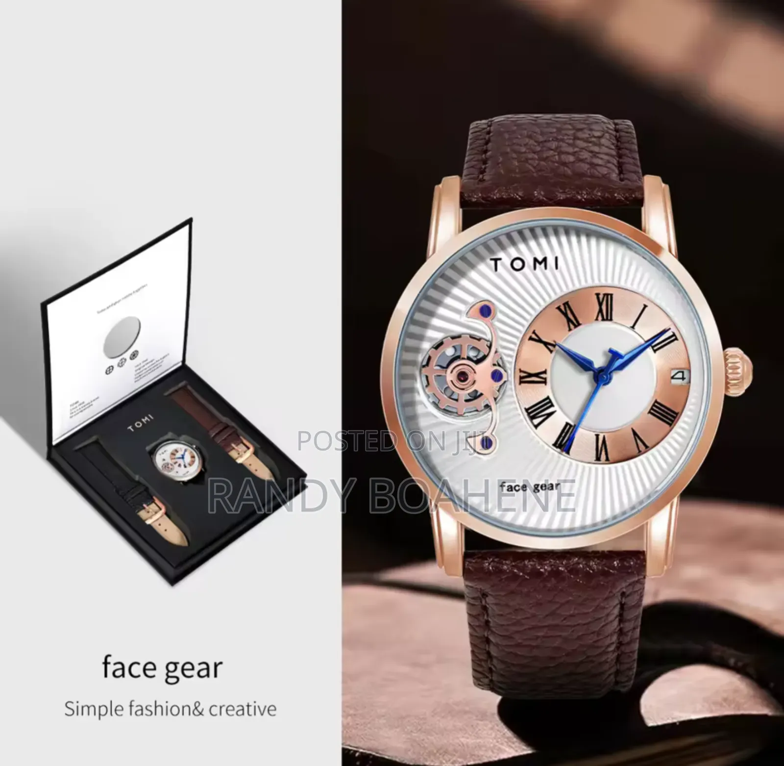 Tomi Double Strap Watch