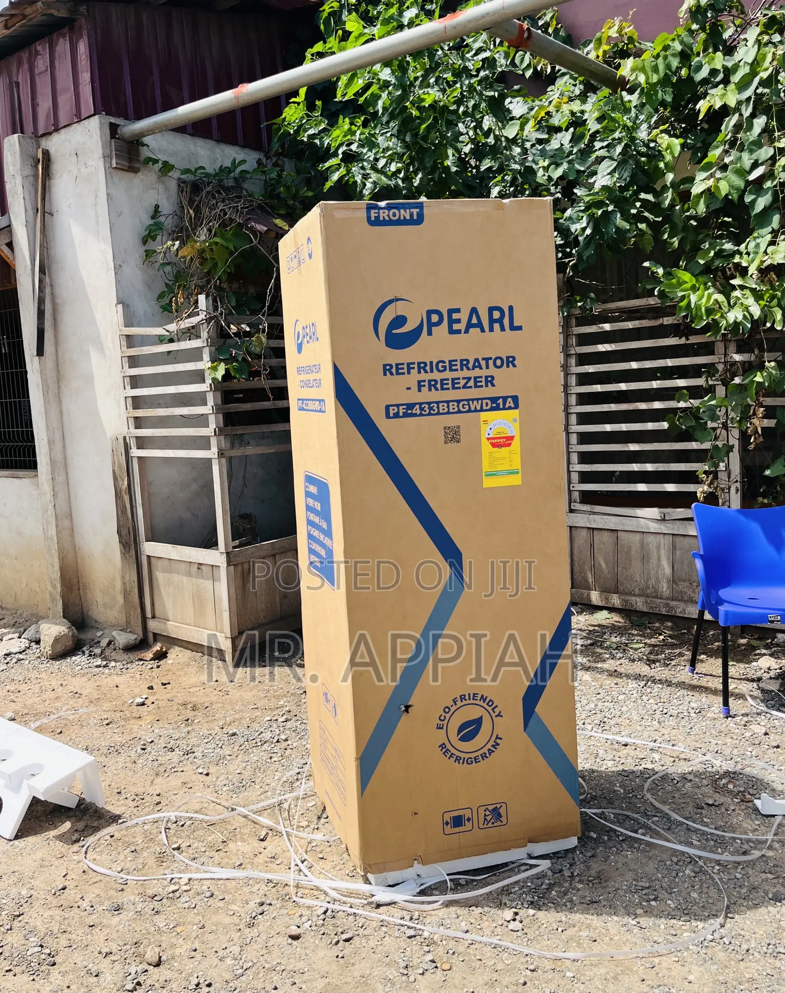 Convenient Pearl Pf-433bbwd Bottom Freezer Fridge..😳