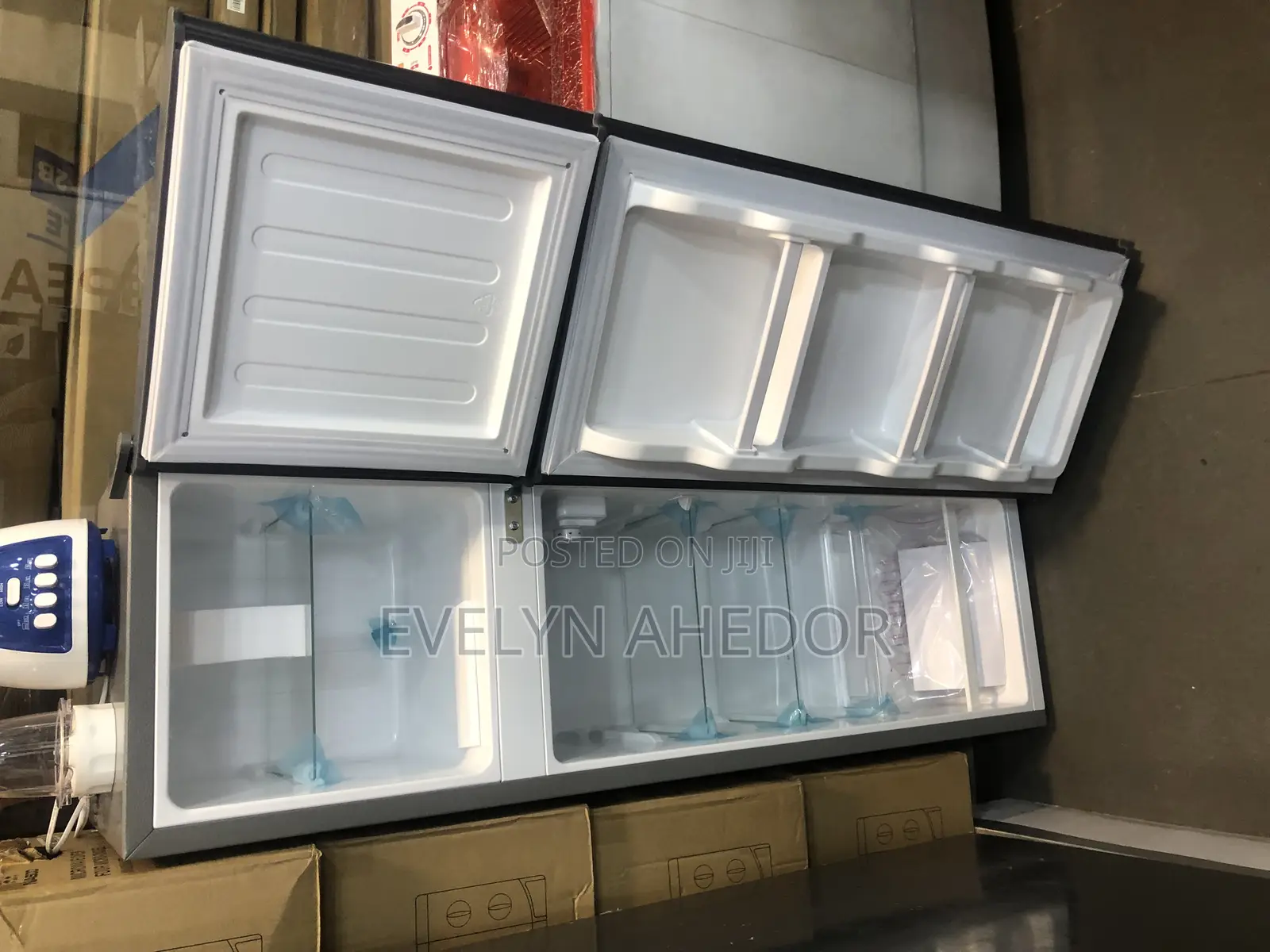 Slim Nasco Fridge 98 Liters Top Freezer Available