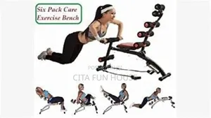 Six Pack Care Abdominal 6 in 1 Exercise Bench Machine