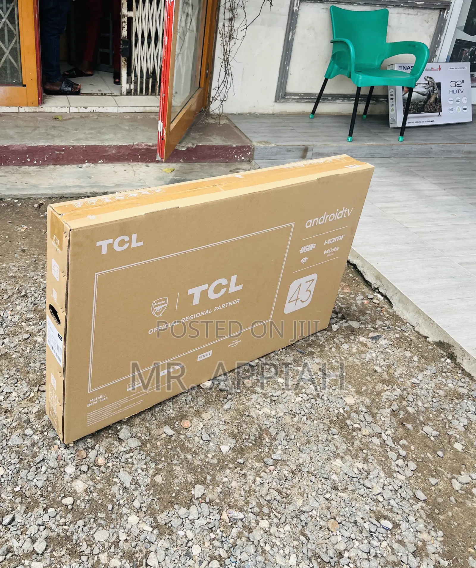 Fresh in Box TCL 43 Inch Full Hd Smart Television(Black).