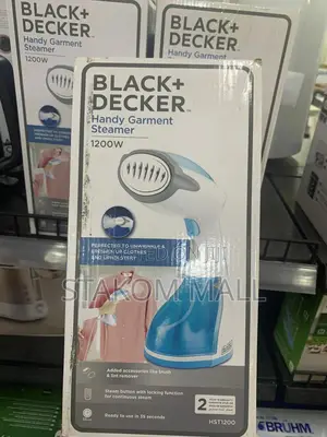 Black Decker Steamer Iron 1200w