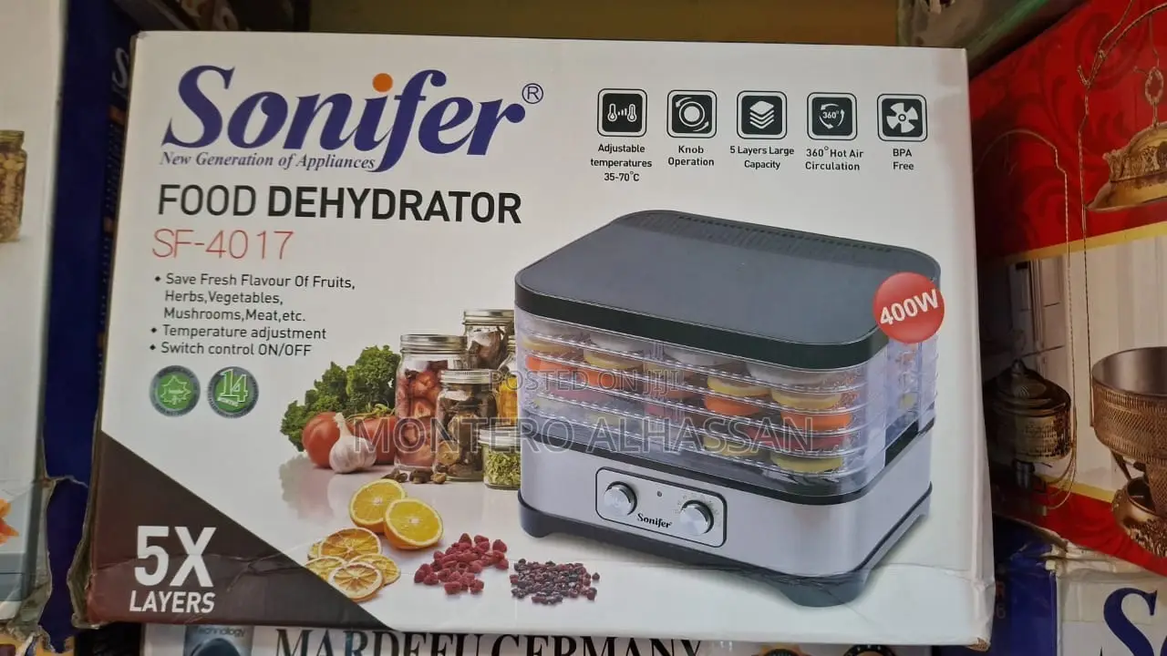Electric Dehydrator 5layers