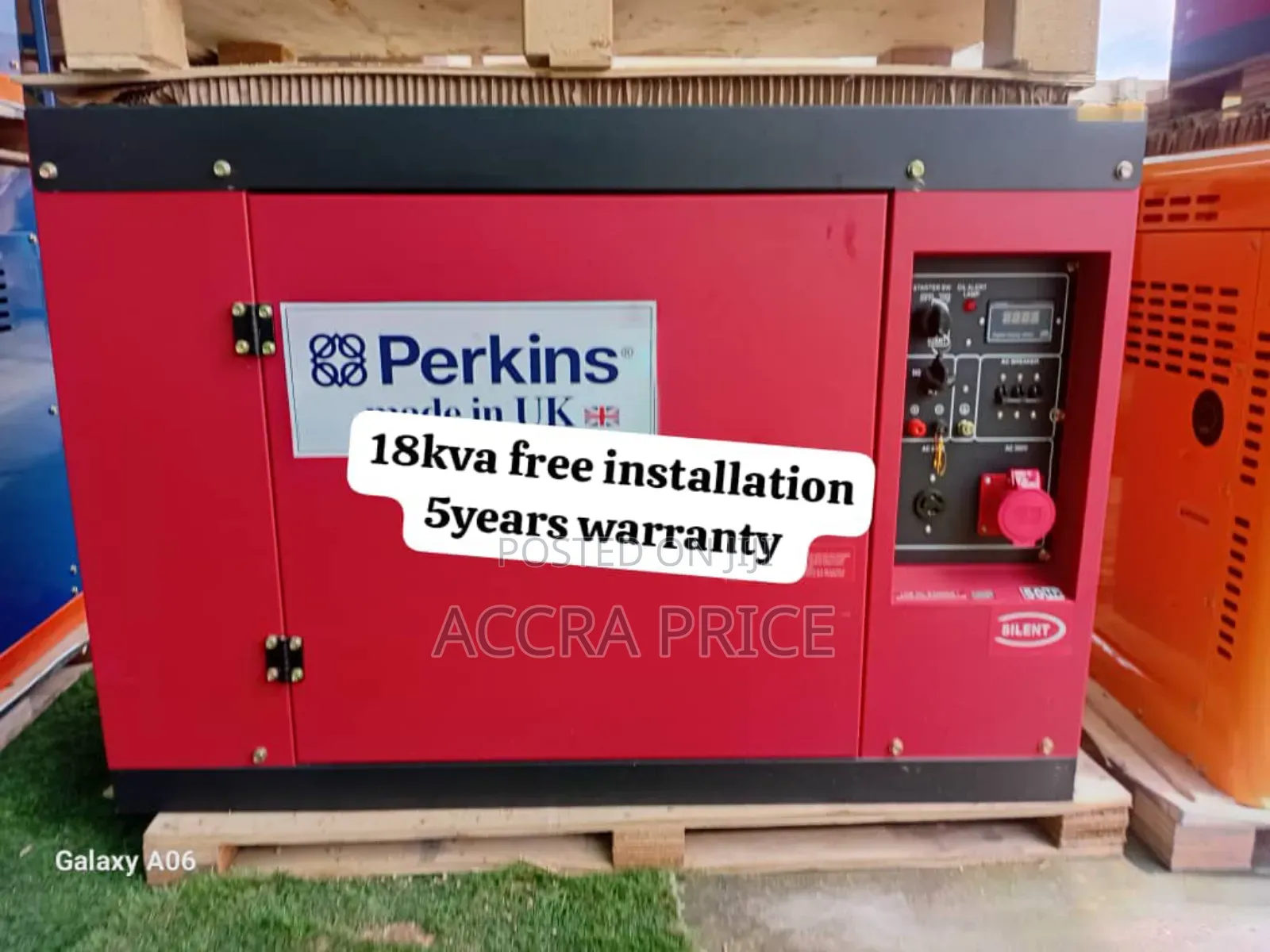 Smooth Power Solution Perkins 18kva Diesel Generator 18kva