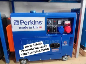 10kva Diesel Perkins 3phase Generator Industrial 3phase