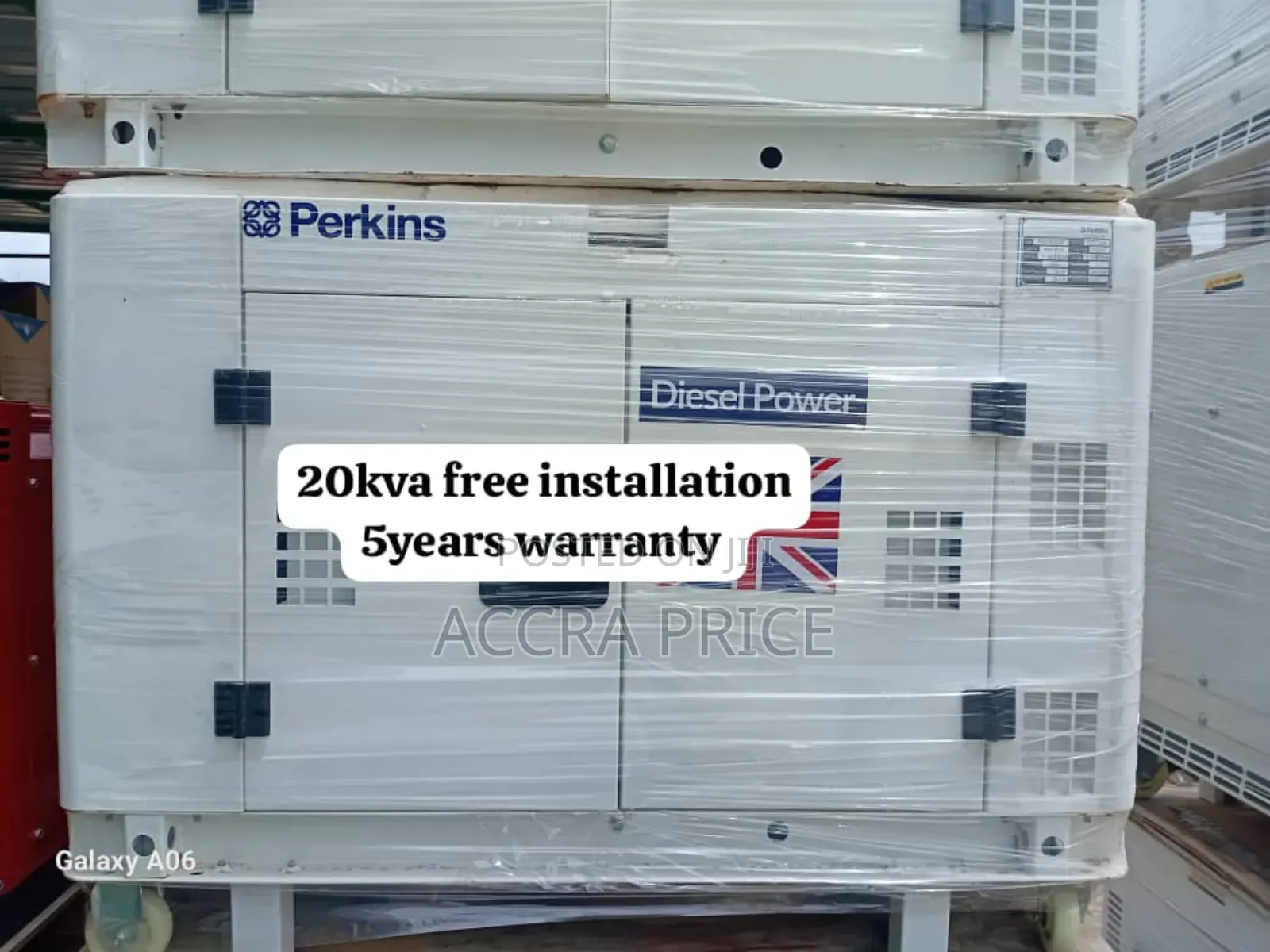 Warranty Solution 20kva Perkins Diesel Generator Diesel